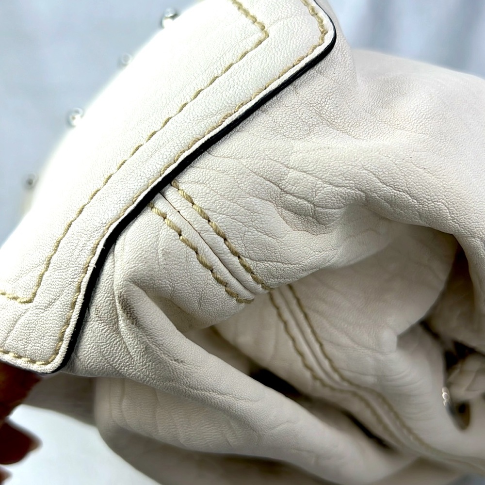 Dolce Gabbana, cream leather, silver hardware, COA - Picture 4 of 10